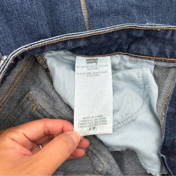 Levi’s 515 Boot Cut Medium Wash Denim Blue Jeans Size 8M Womens - Picture 5 of 12